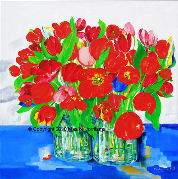 0370a Tulpen in dubbel glas